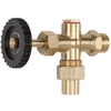 Level gauge upper valve fig. 571BO brass/NBR PN10 1/2"BSPP